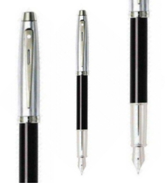 Sheaffer 100 - 9313 Glossy Black C/T Fountain Pen
